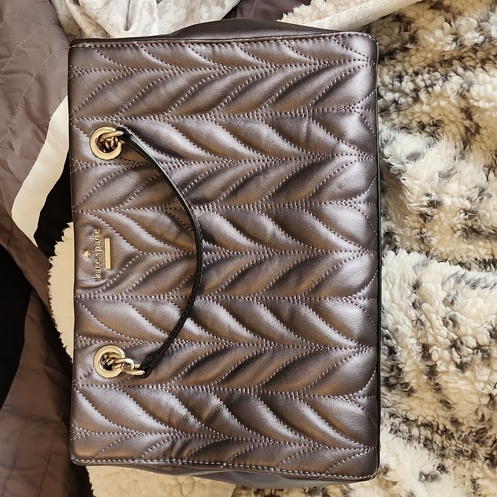 Dark grey Kate Spade Shoulder/Crossbody Purse